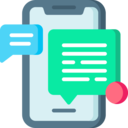 ui,electronics,interface,mail,smartphone,communications,chat,social media,mobile phone,notification,alarm,alert,message,chat bubble,new message